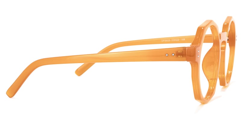 Goodwin Geometric Earthy-Yellow Glasses | Zeelool Glasses3