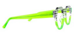 Karla Geometric Green Glasses3