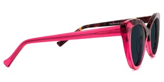 Maxine Cateye Red Sunglasses2
