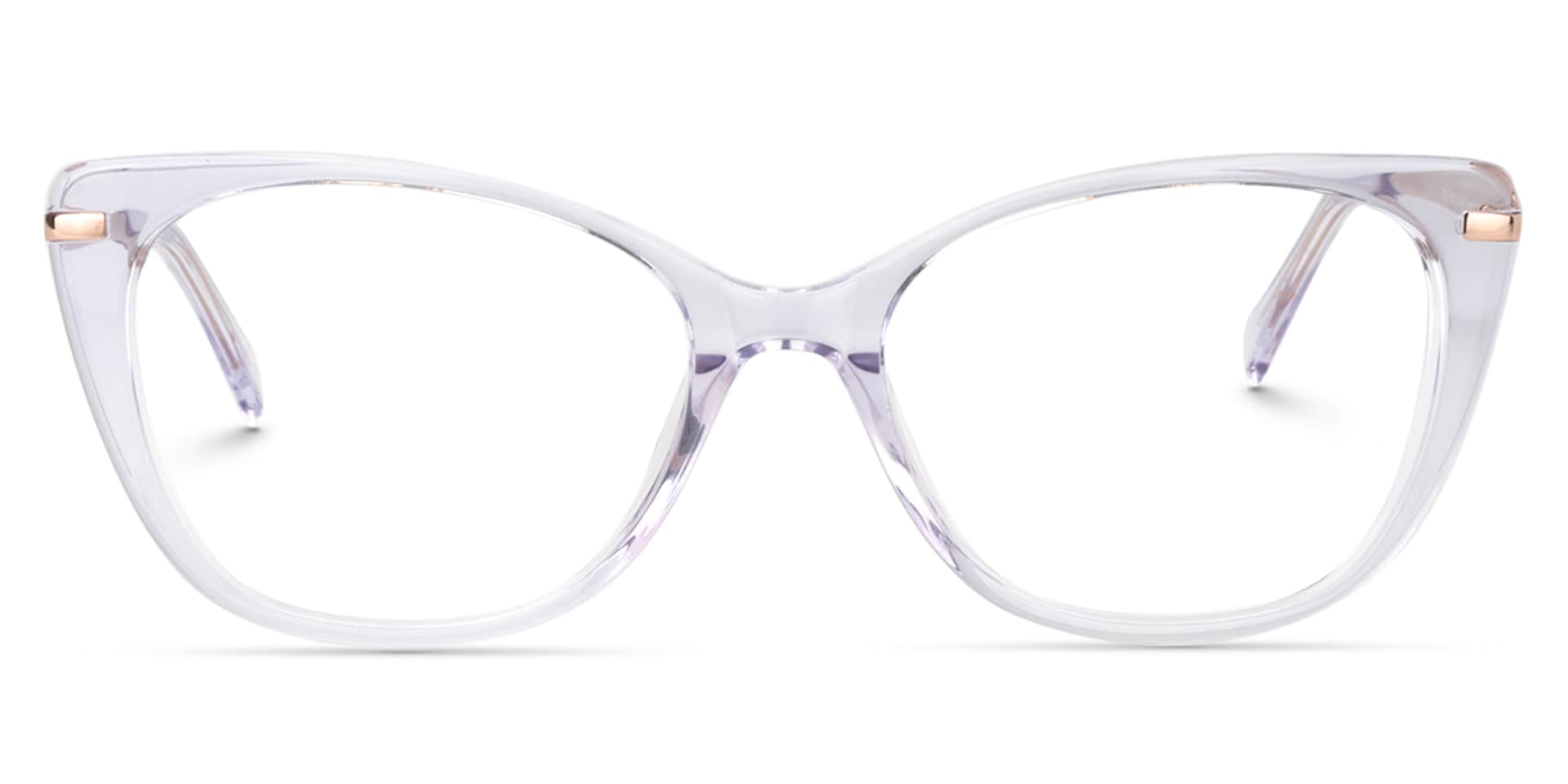 Cat Eye Crystal Glasses | Zeelool Glasses0