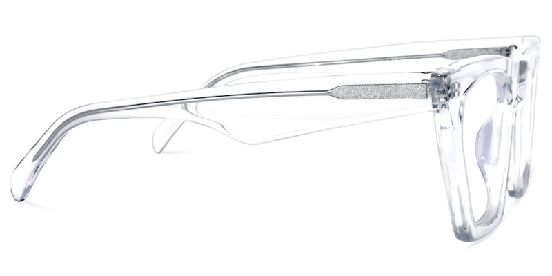 Cecile Cat Eye Crystal Glasses | Zeelool Glasses3