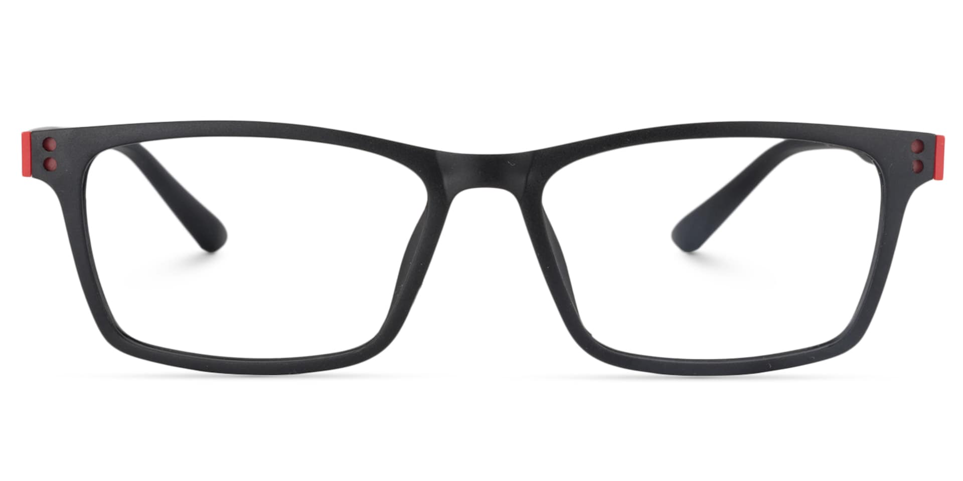 Cheche Rectangle Black Eyeglasses for Women and Men0