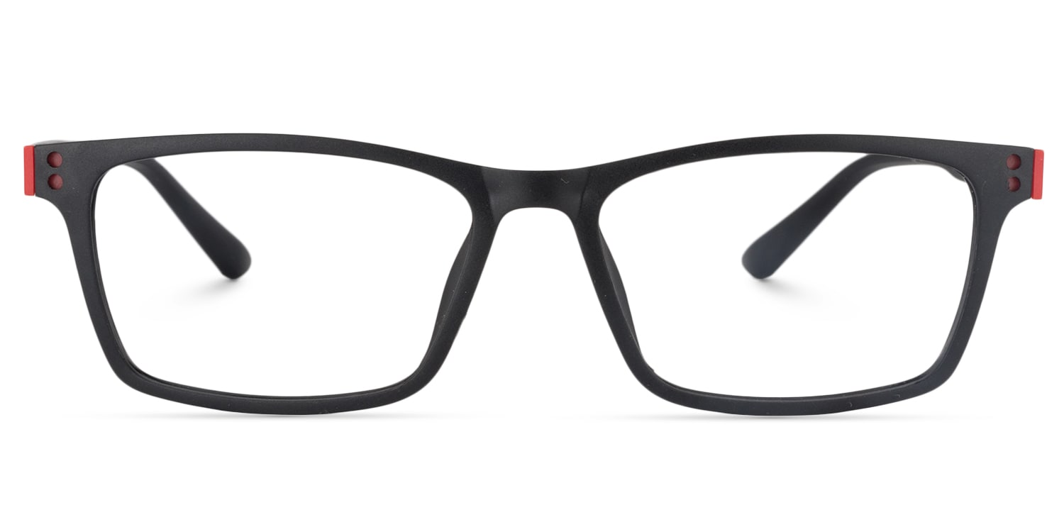 Cheche Rectangle Black Glasses