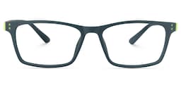 Cheche Rectangle Dark Green Glasses2