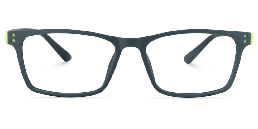 Cheche Rectangle Dark Green Glasses