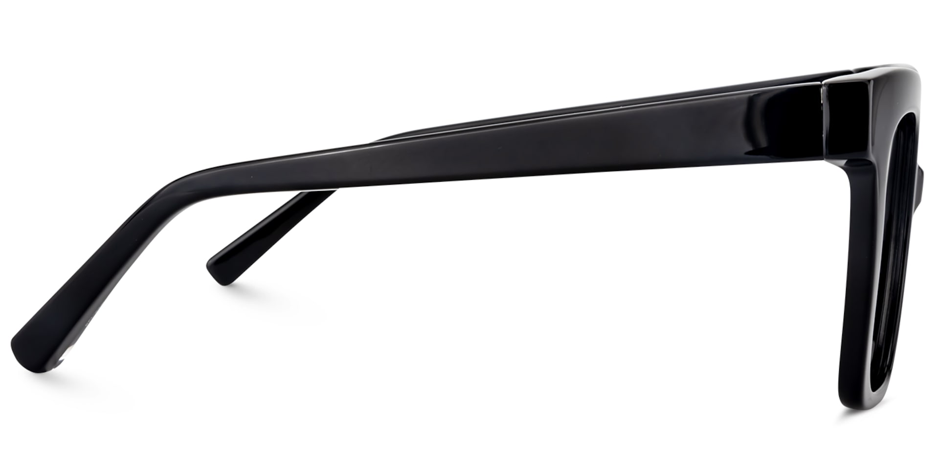 Dexter Square Black Glasses | Zeelool Glasses3