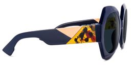 Geoffrey Geometric Dark-Blue Sunglasses2
