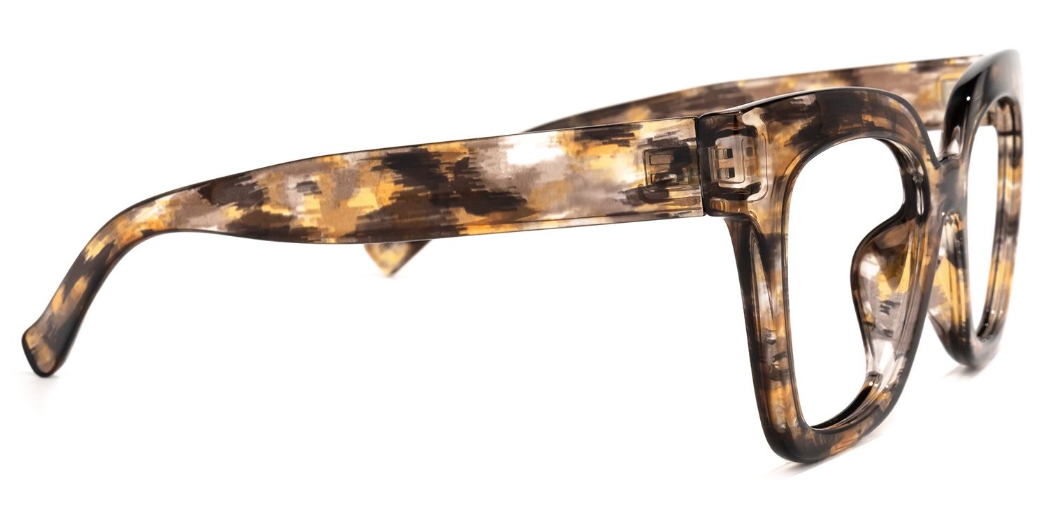 Malcolm Square Brown Eyeglasses and Glasses Frames2