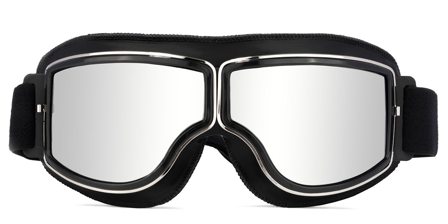Bond Motorbike Vintage Aviator Helmet Glasses | Zeelool Glasses5