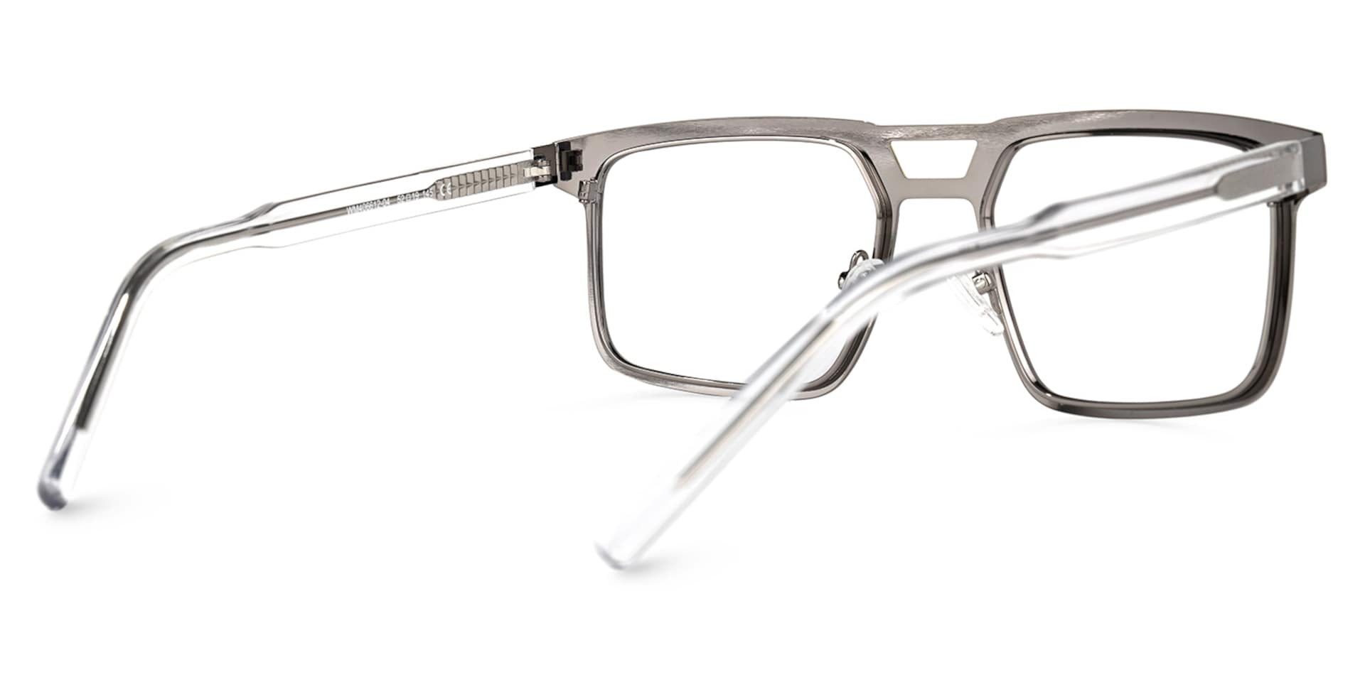 Wirtz Geometric Multicolor Glasses | Zeelool Glasses3