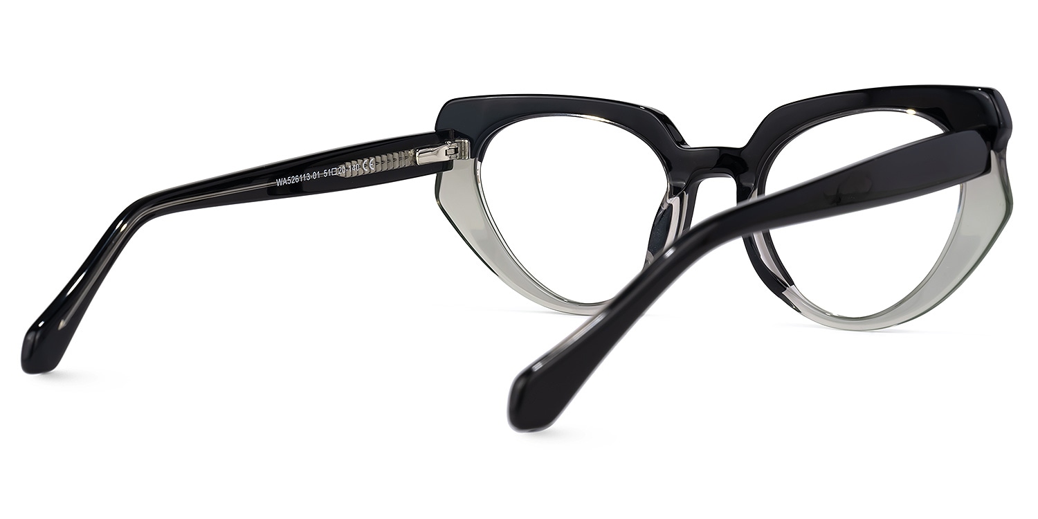 Gooden Geometric Gray Glasses | Zeelool Glasses