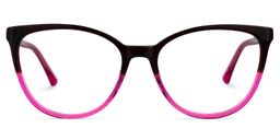 Rosario Cateye Purple Glasses0