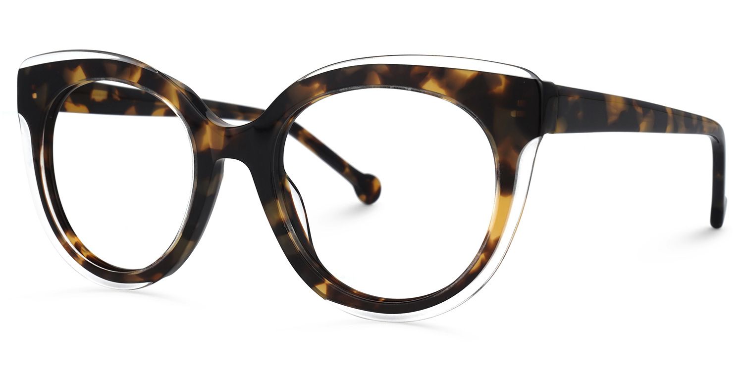 Brewster Round Tortoise Glasses | Zeelool Glasses1
