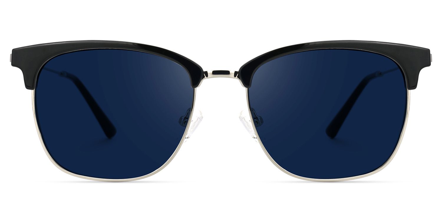 Marcelle Square Black Sunglasses | Zeelool Glasses0