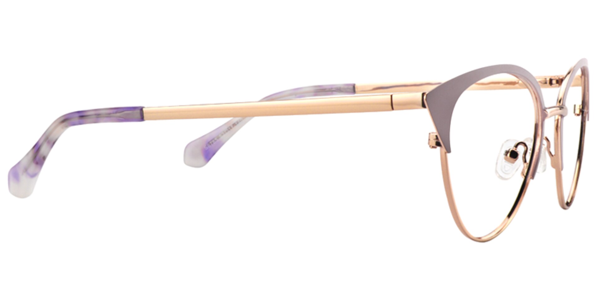 Nelly Cat Eye Pink Glasses | Zeelool Glasses5