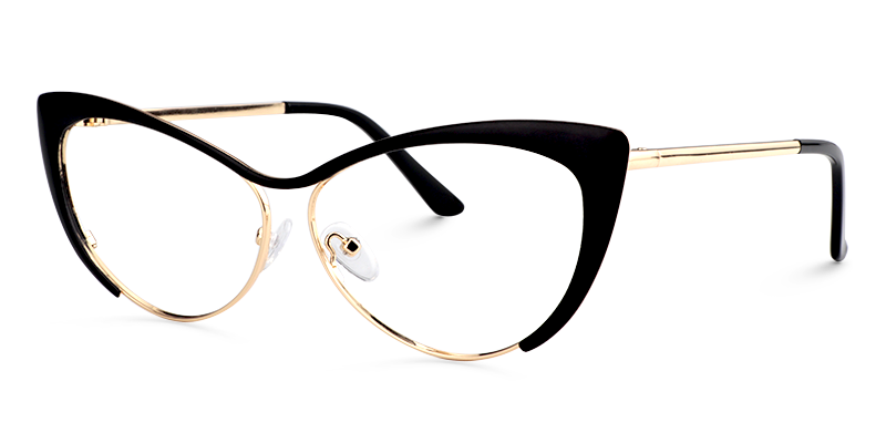 Cateye Black Glasses | Zeelool Eyeglasses3