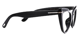 Kristin Cat Eye Black Glasses4