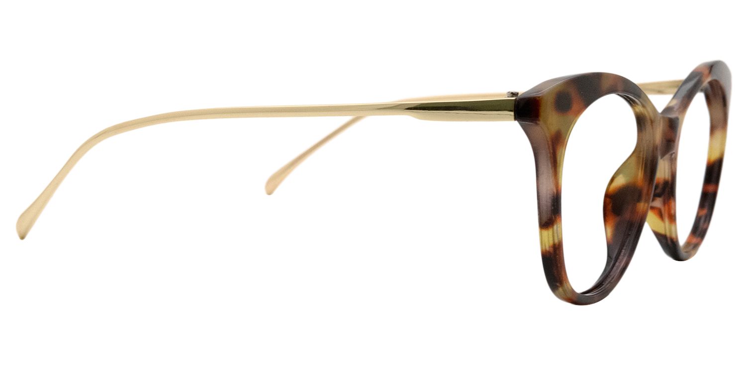 Elise Cat eye Tortoise Glasses | Zeelool Glasses4