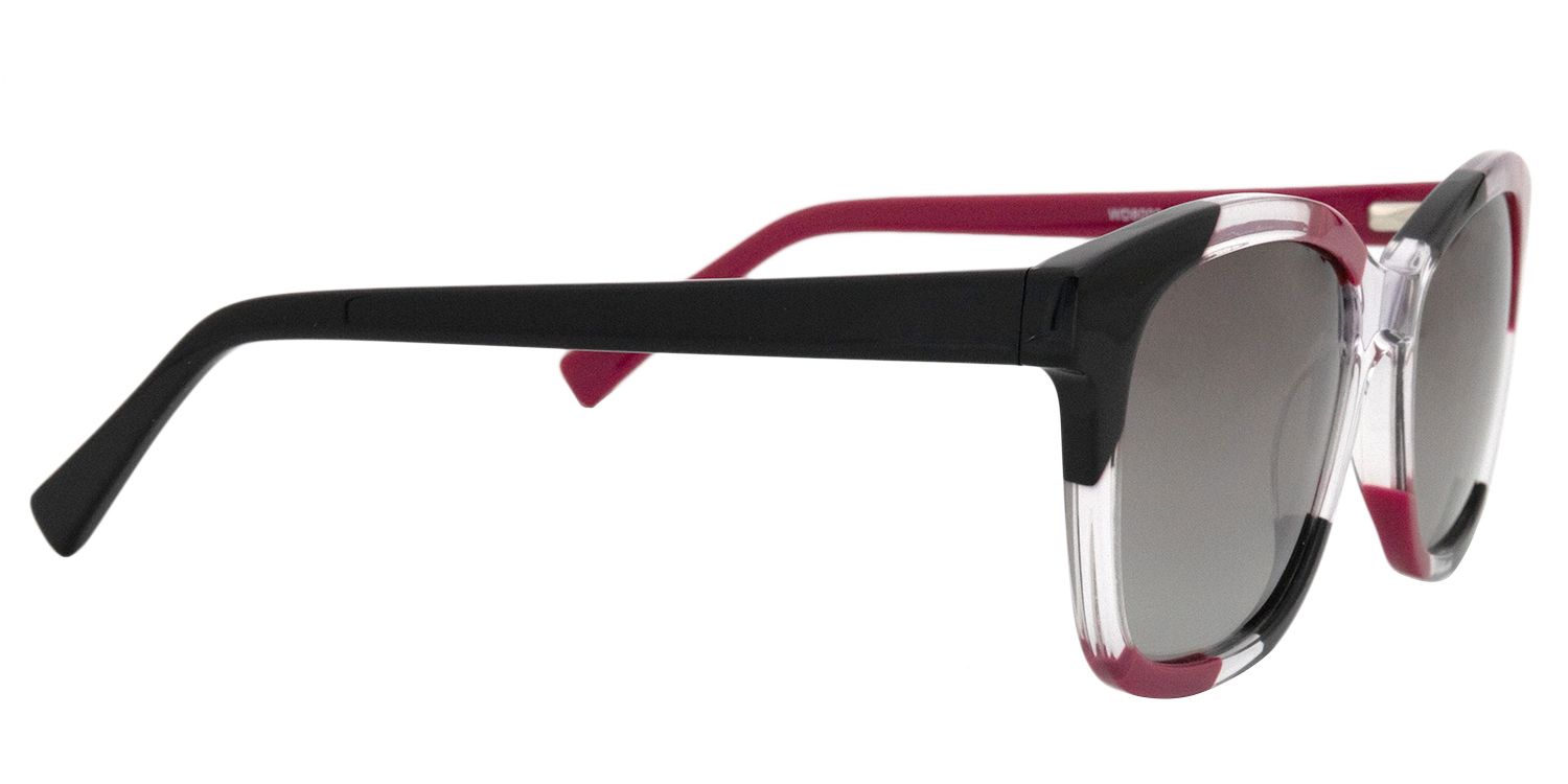 Ainslee Square Black Sunglasses | Zeelool Glasses4