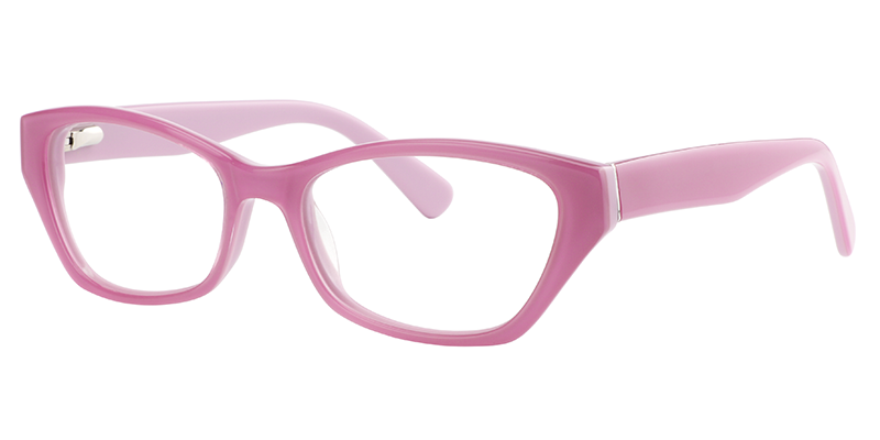 Rectangle Bright Pink Glasses2