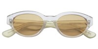 Amor Oval Crystal Sunglasses1