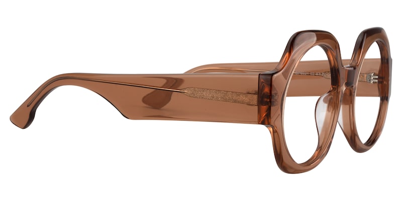 Johnny Geometric Tawny Glasses | Zeelool Glasses3