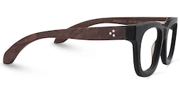 Sam Rectangle Wood Glasses3