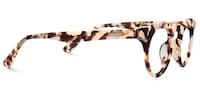 Abigail Round Light Tortoise Glasses4