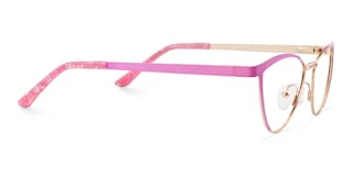 Sydney Cat Eye Pink Glasses5
