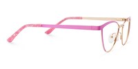Sydney Cat Eye Pink Glasses4