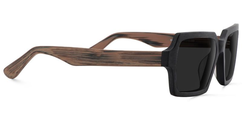 Arthur Geometric Black Sunglasses | Zeelool Glasses2