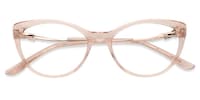 Calypso Cat Eye Champagne Crystal Glasses1