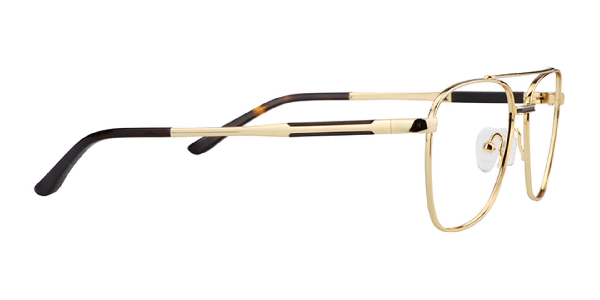 Aviator Gold Glasses | Zeelool Eyewear4
