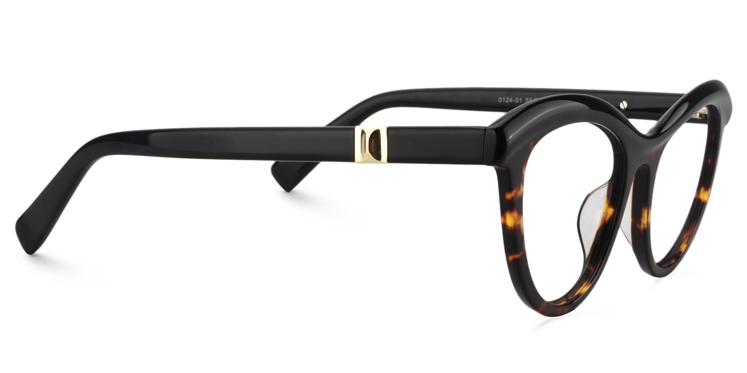 Sean Cat Eye Tortoise Glasses | Zeelool Glasses4