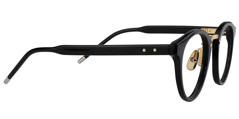 Round Black Glasses | Zeelool Eyewear4