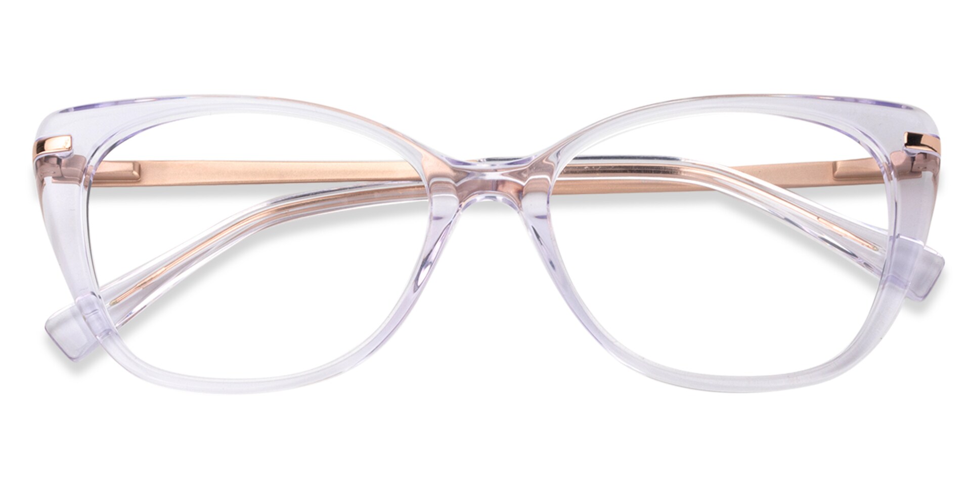 Cat Eye Crystal Glasses | Zeelool Glasses1