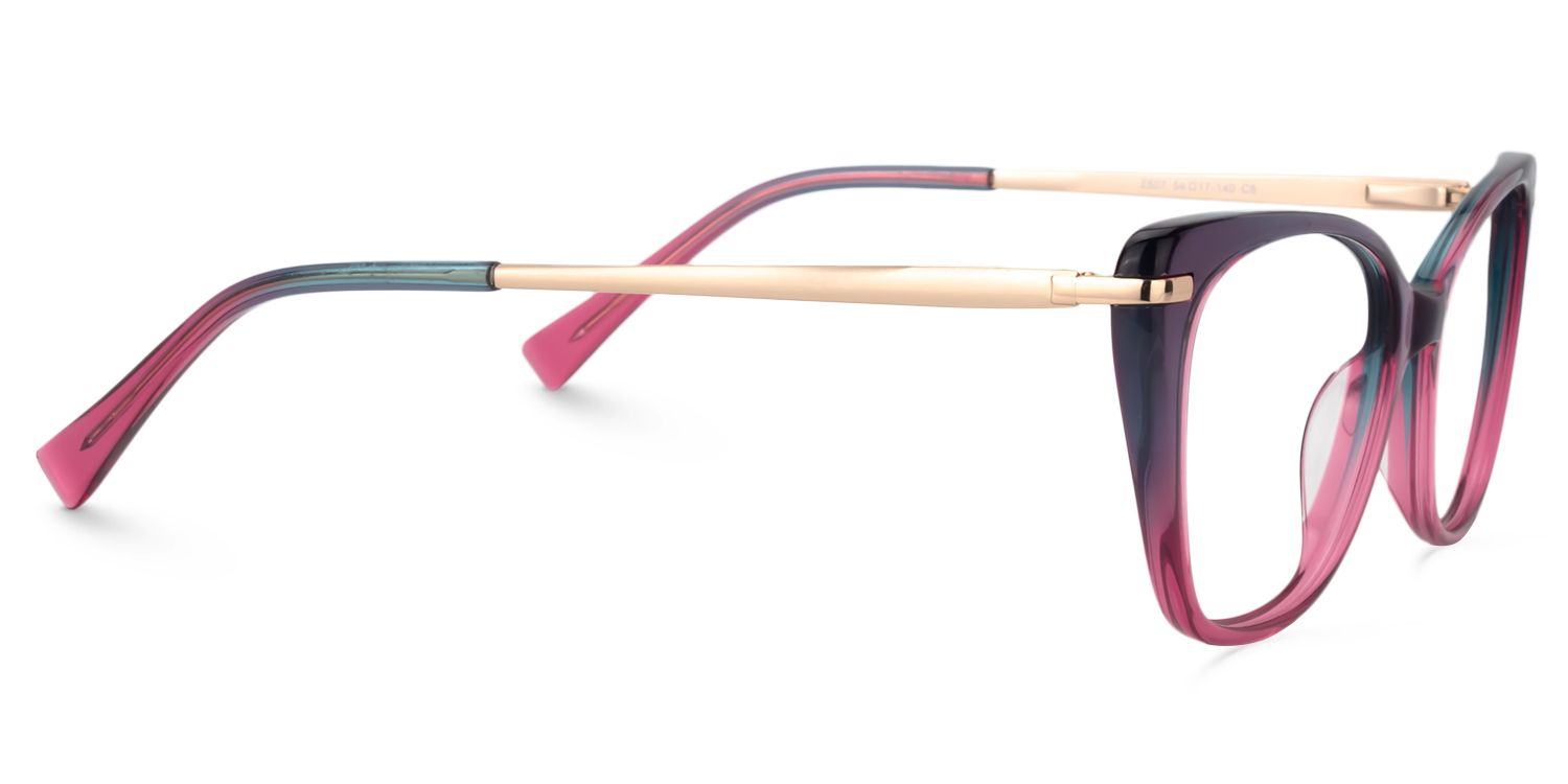 Cat Eye Red Glasses | Zeelool Glasses4