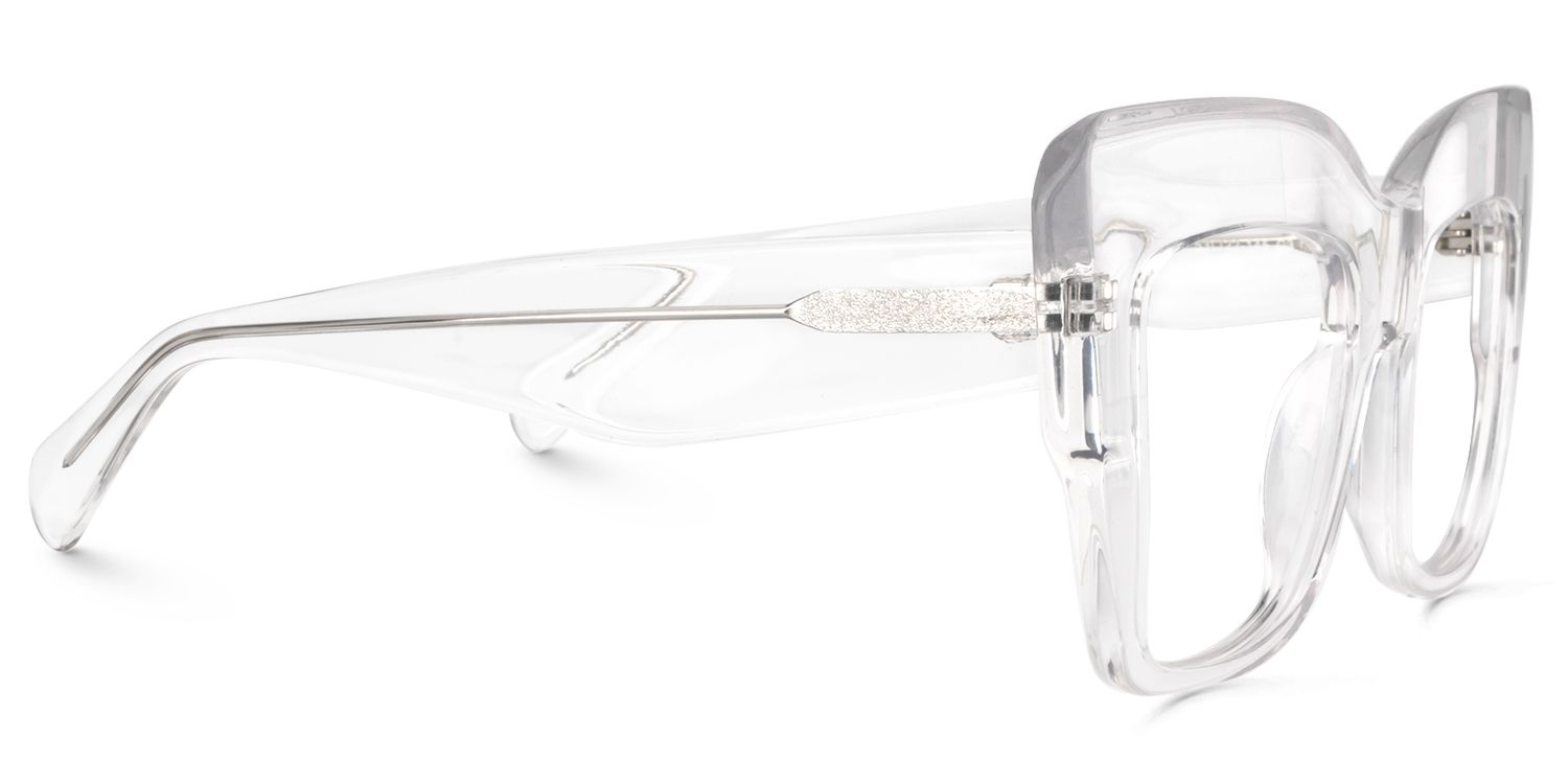 Cateye Charmaine Clear Eyeglasses and Glasses Frames4