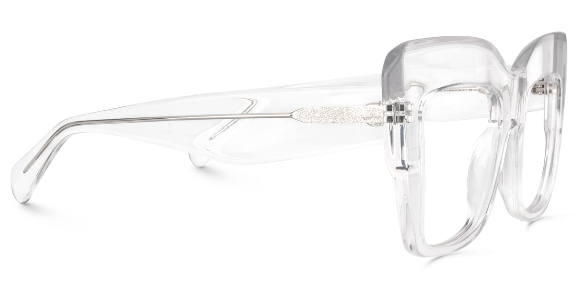 Cateye Charmaine Crystal Eyeglasses and Glasses Frames4