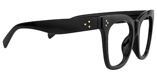 Gordon Rectangle Black Glasses4