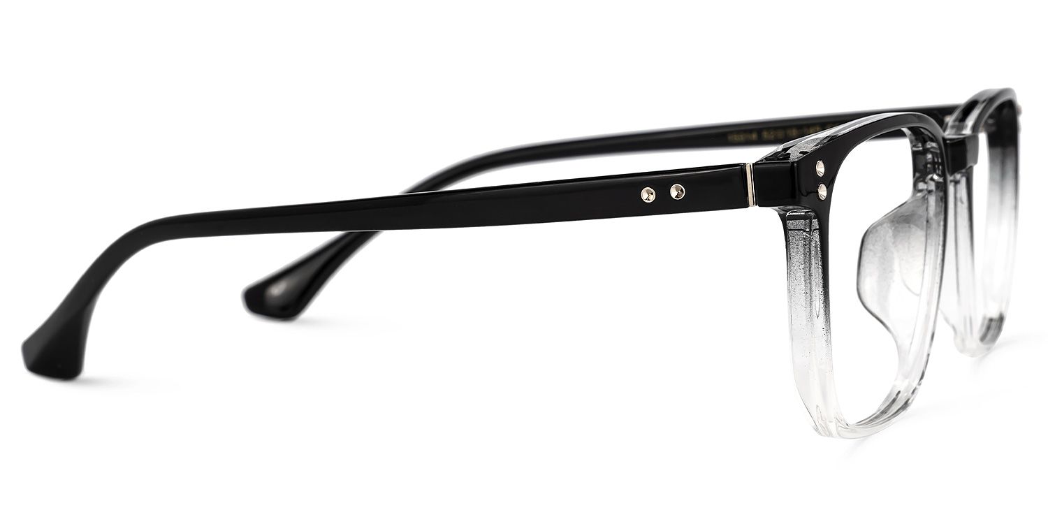 Martinez Square Black Glasses | Zeelool Glasses2