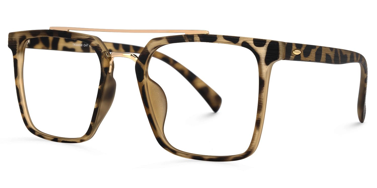 Shumac Square Tortoise Glasses | ZEELOOL Canada1
