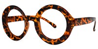 Franca Round Tortoise Glasses1