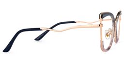 Benika Cateye Blue-Purple Glasses2