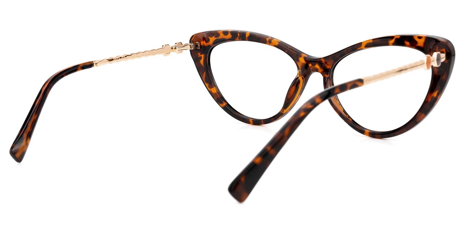 Bender Cateye Tortoise Glasses | Zeelool Glasses3