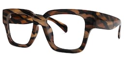 Phoebus Square Brown-Camouflage Glasses1