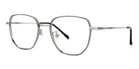 Owens Geometric Black-Silver Glasses1