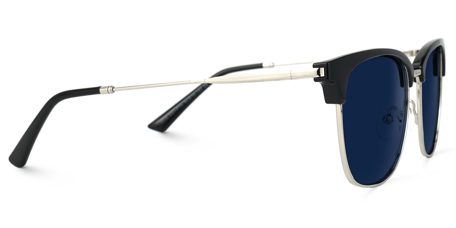 Marcelle Square Black Sunglasses | Zeelool Glasses2