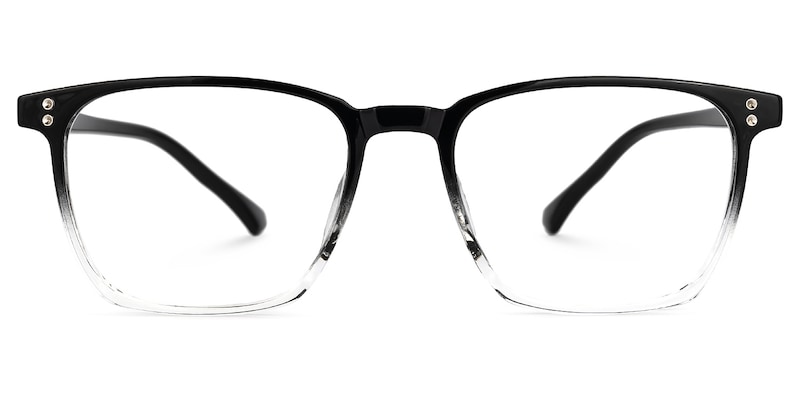 Martinez Square Black Glasses