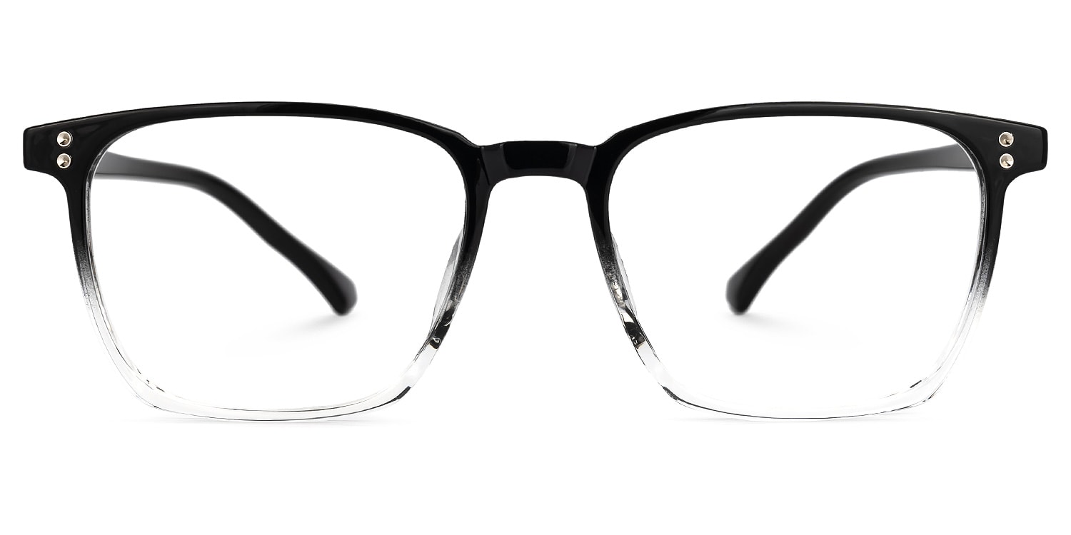 Martinez Square Black Glasses
